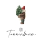 Preview: Spruch Oh Tannebaum Junge mit Baum