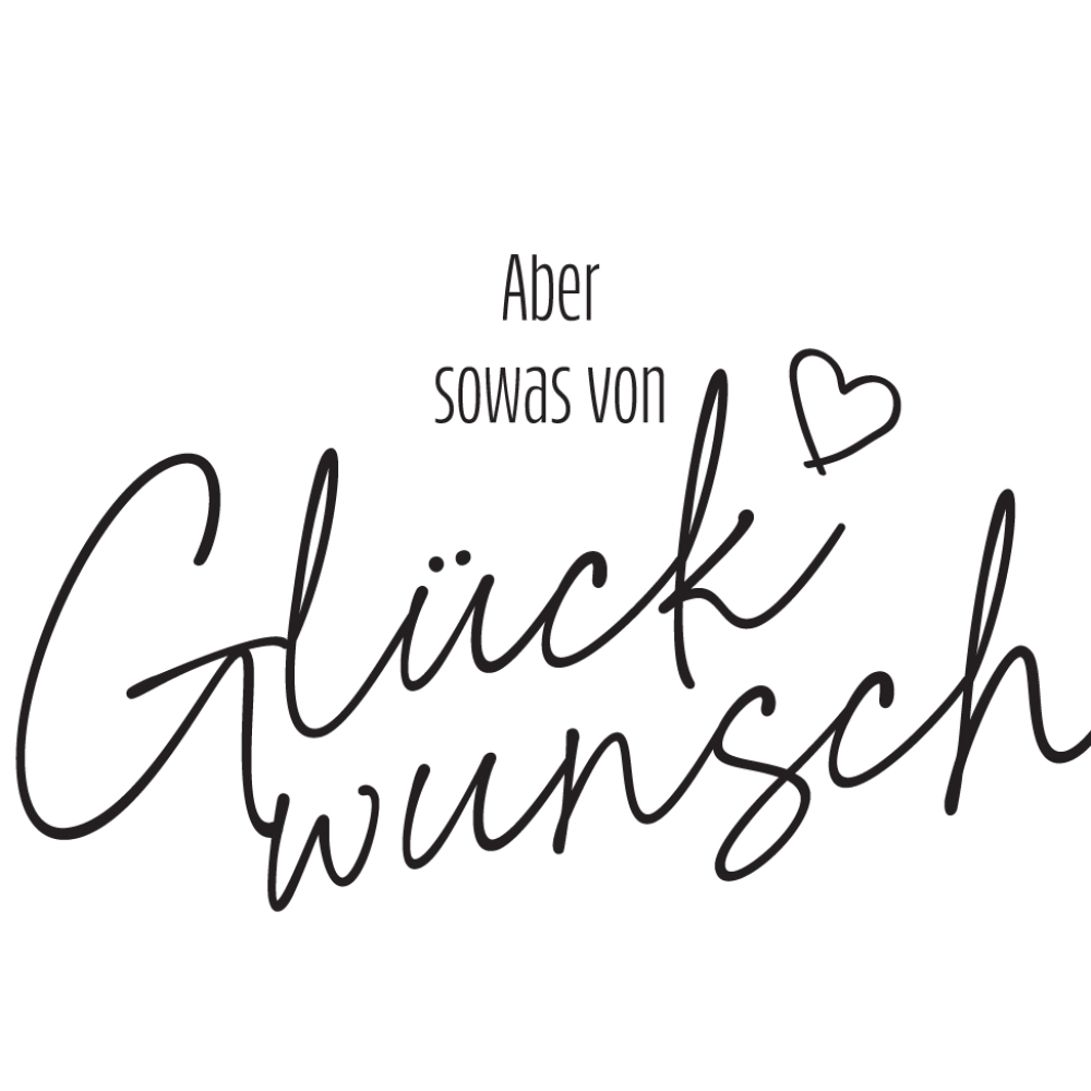 Spruch sowas von Glückwunsch 25g Schokodrops "Vollmilch"